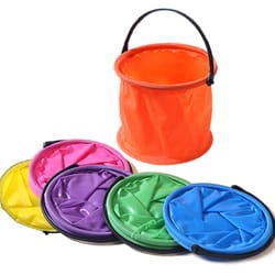 collapsible beach bucket for kids portable sand and water play toy
