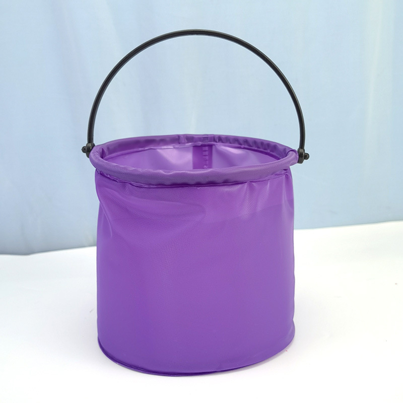 Collapsible Beach Bucket for Kids Portable Sand and Water Play Toy