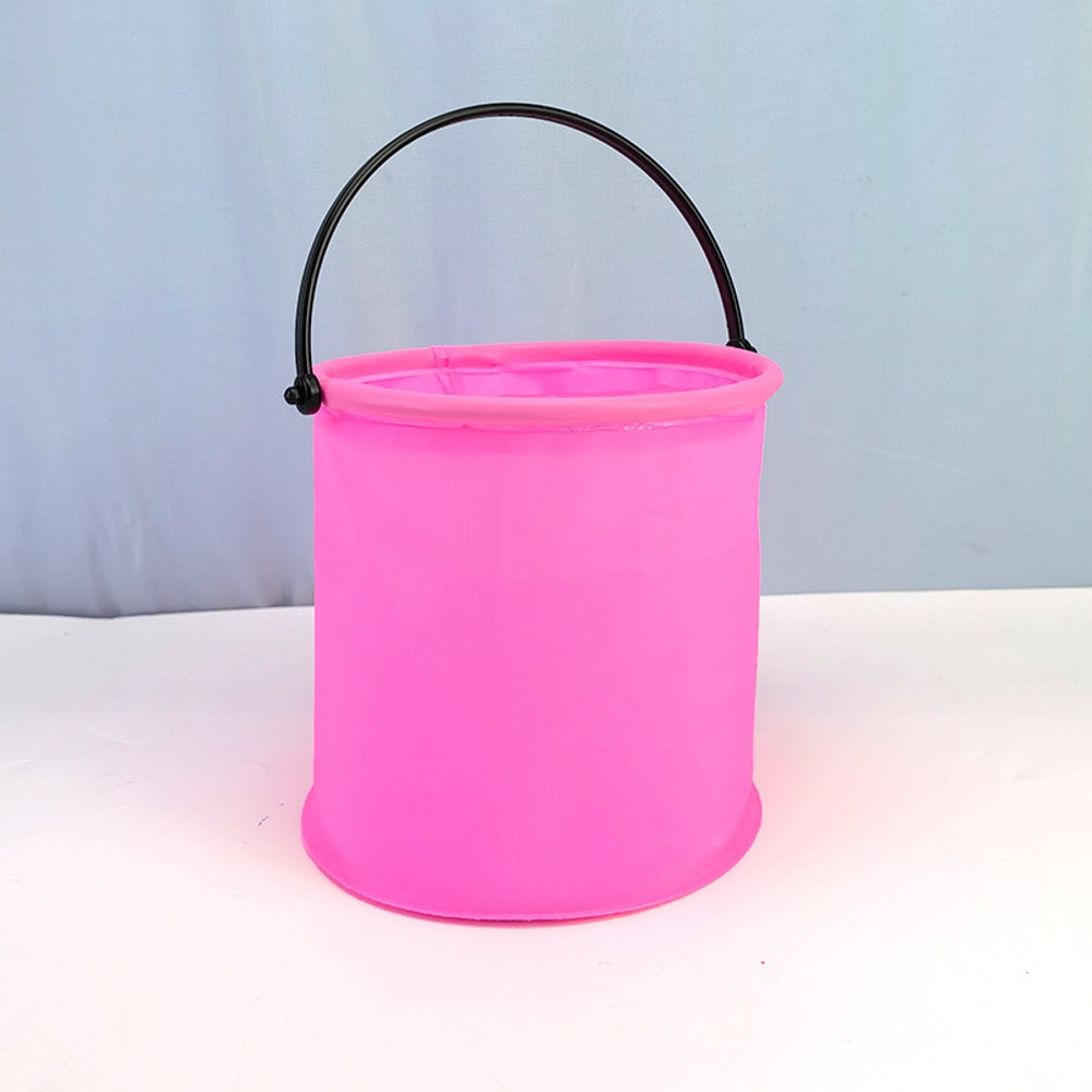 Collapsible Beach Bucket for Kids Portable Sand and Water Play Toy