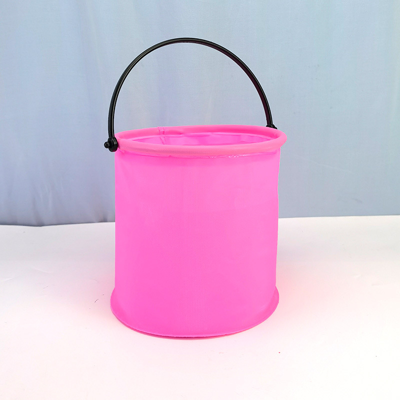 Collapsible Beach Bucket for Kids Portable Sand and Water Play Toy