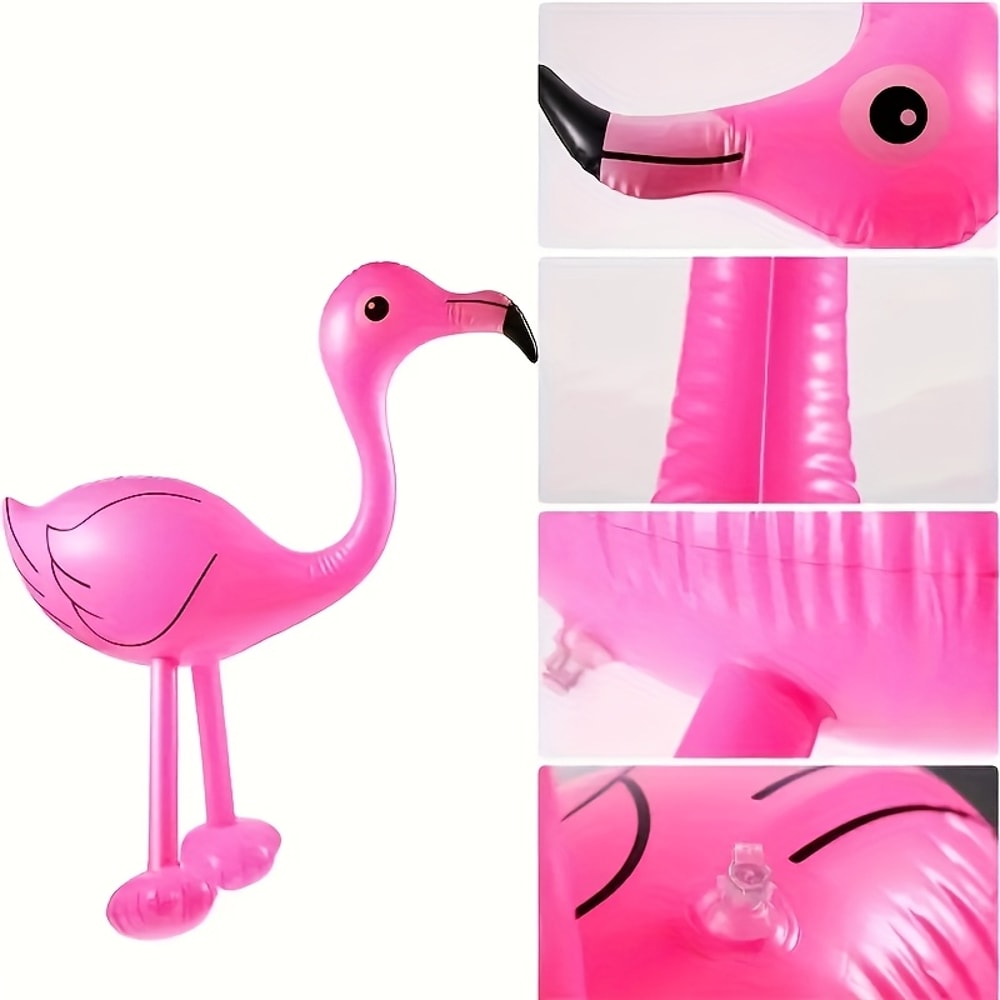 Piece Pink Flamingo Pool Toys for Tropical Party Decor
