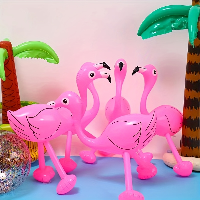 Piece Pink Flamingo Pool Toys for Tropical Party Decor