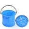 Collapsible Beach Bucket For Kids Portable Silicone Sand Toy For Travel 8