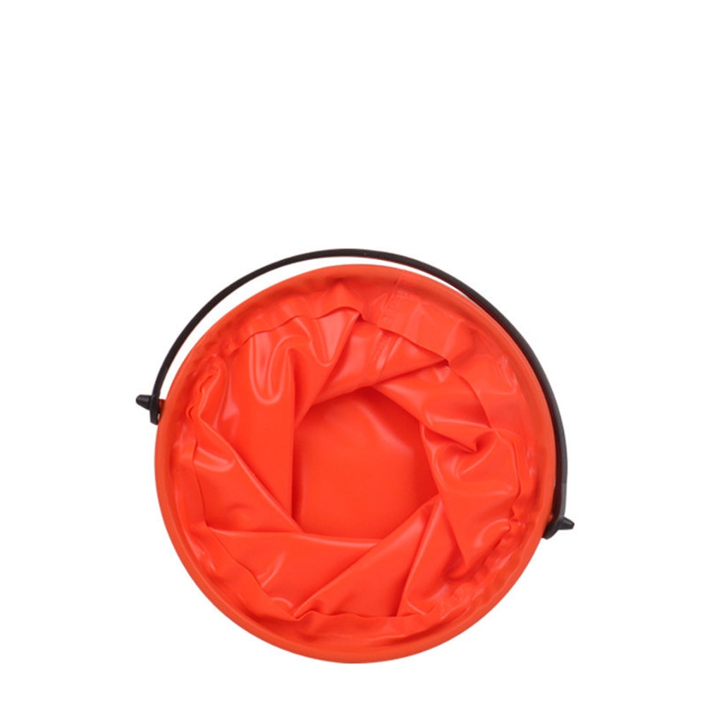 Collapsible Beach Bucket For Kids Foldable Sand Bucket Portable Beach Toy 4