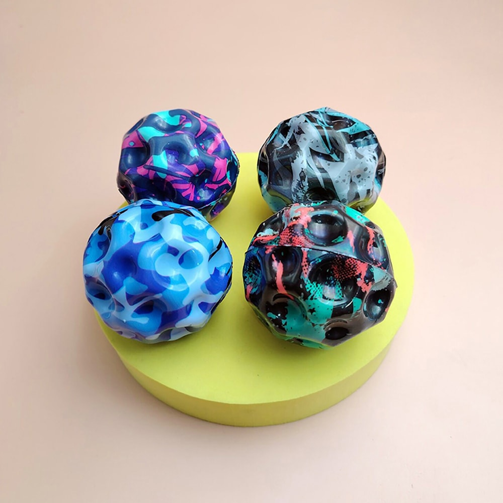 Galaxy Moon Sensory Fidget Ball for Stress Relief and Play