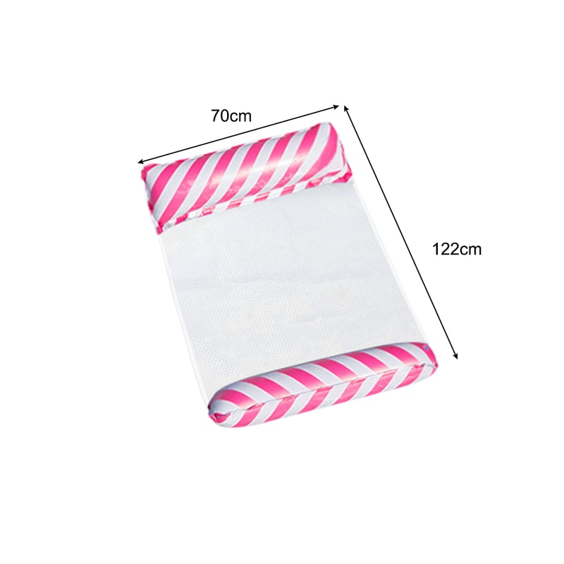 Water Hammock Pool Float Foldable Inflatable Pool Lounger For Adults 3
