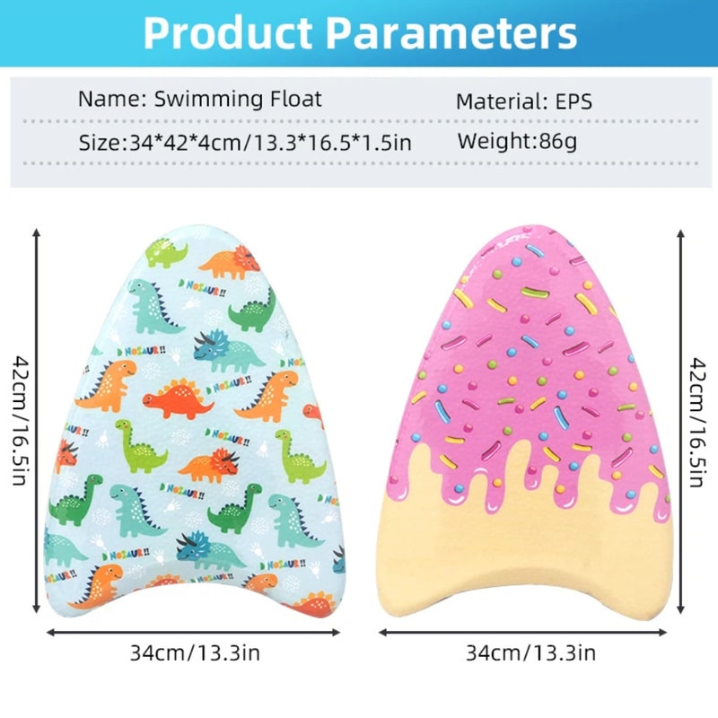 Kids Inflatable Surfboard Swim Float Board With Handles For Pool And Beach 3