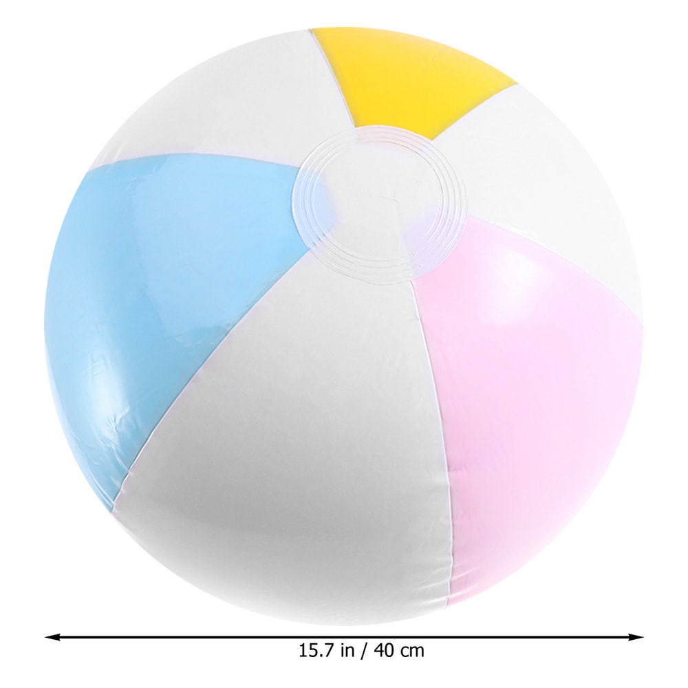 Bright Color Kids Inflatable Beach Ball PVC Pool and Outdoor Play Ball