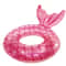 Mermaid Tail Kids Swim Ring Thick PVC Inflatable Pool Float For Children 0