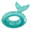 Mermaid Tail Kids Swim Ring Thick PVC Inflatable Pool Float For Children 6
