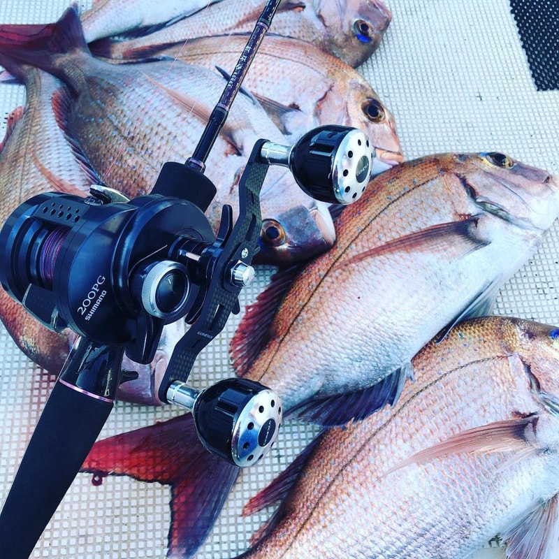 Gomexus Aluminum Spinning Reel Knob For Shimano Stradic And Daiwa LT 2