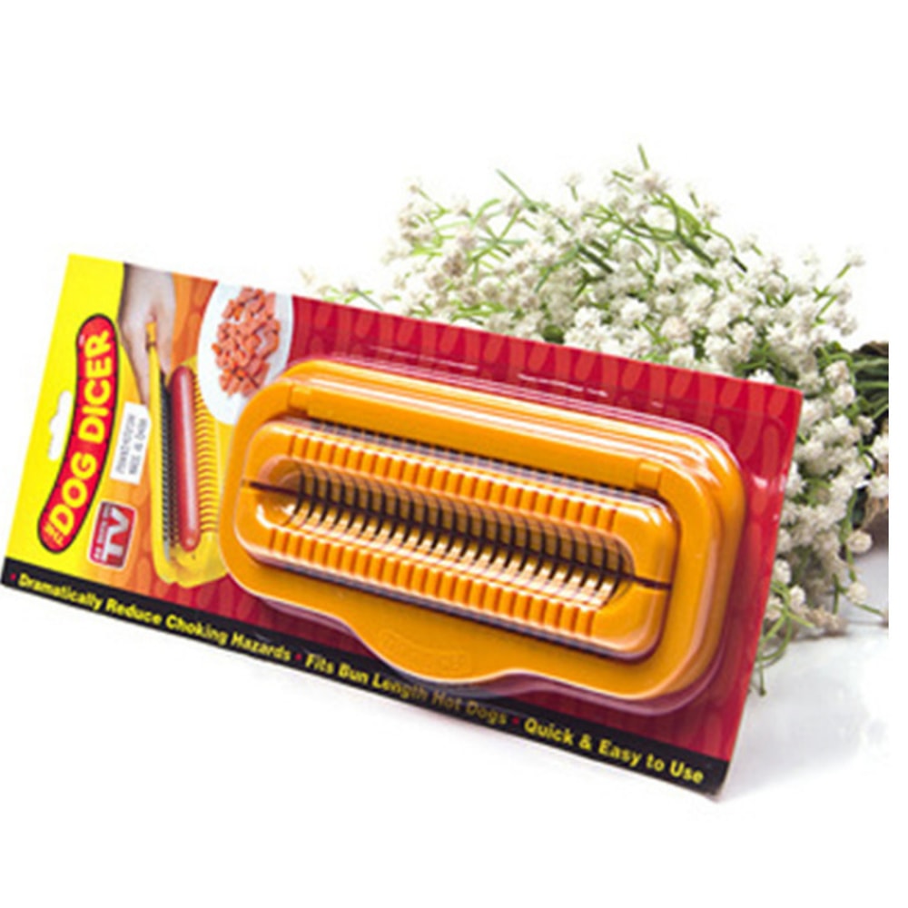 QuickSlice Hot Dog Slicer & Sausage Cutter for BBQ and Family Meals