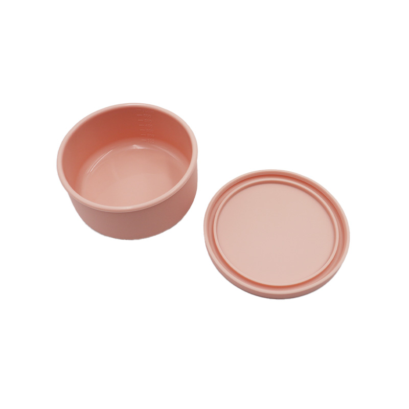 700ml Silicone Lunch Box Microwave Safe Leakproof Salad Bento Container 4