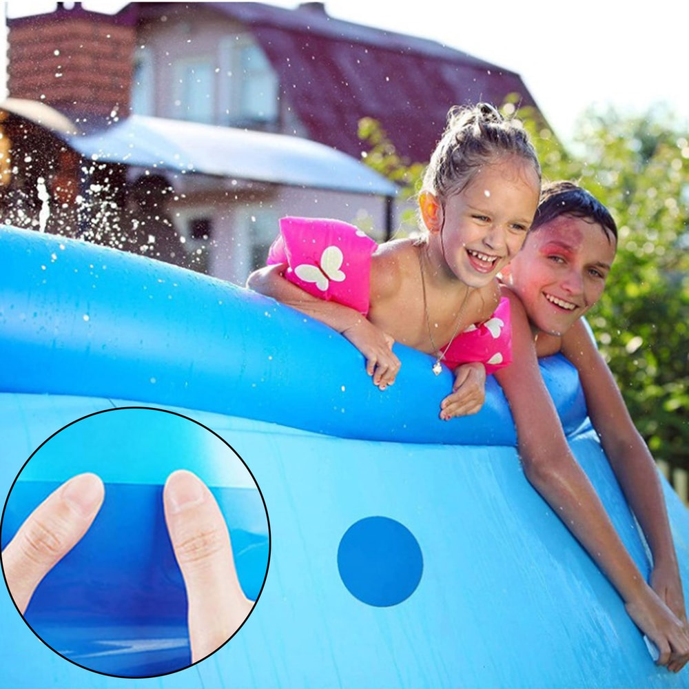 Heavy Duty Underwater Pool Liner Patch Self Adhesive Vinyl Repair Patch For Boats And PVC Inflatabl 1