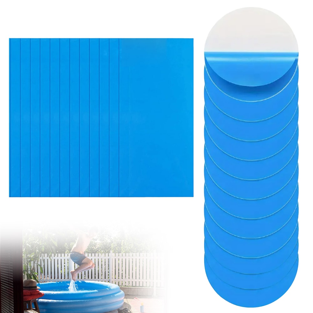 Heavy Duty Underwater Pool Liner Patch Self Adhesive Vinyl Repair Patch For Boats And PVC Inflatabl 5