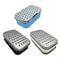 Stainless Steel Cheese Grater with Container Box Grater Vegetable Chopper