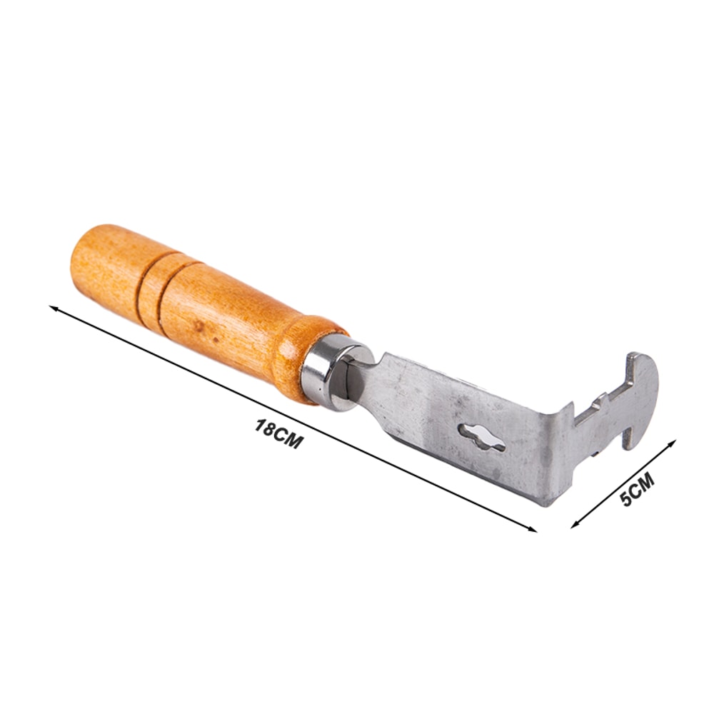 Stainless Steel J Hook Hive Tool Frame Lifter and Bee Hive Scraper