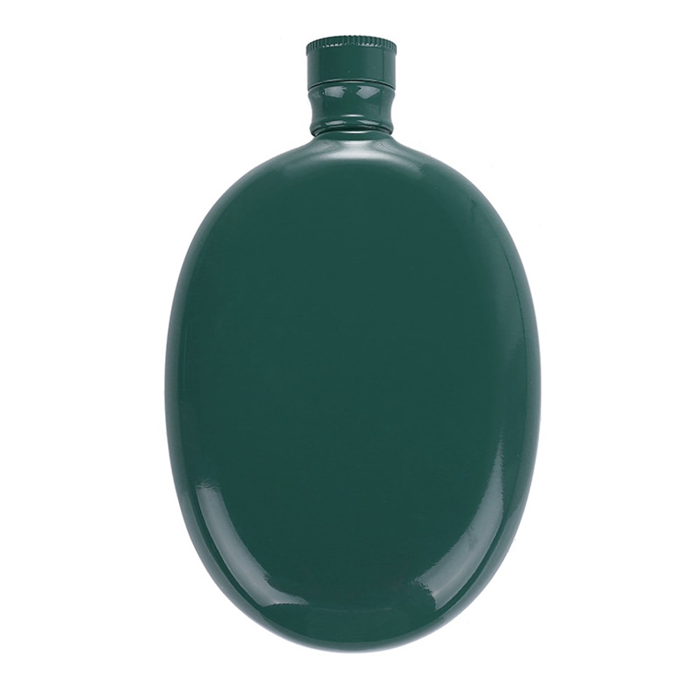 3oz Mini Hip Flask Portable 304 Stainless Steel Round Pocket Flask 4