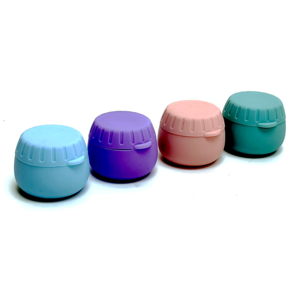 Silicone Travel Container Portable Cosmetic Jar Mini Storage Box 2
