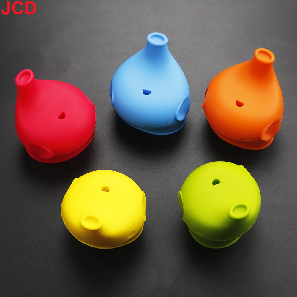 Elephant silicone sippy cup lid spill proof training cup cover for toddlers
