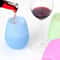 Collapsible Silicone Wine Cup Portable Camping Cup Shatterproof Foldable Travel Drinkware