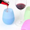 Collapsible Silicone Wine Cup Portable Camping Cup Shatterproof Foldable Travel Drinkware