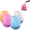 Collapsible Silicone Wine Cup Portable Camping Cup Shatterproof Foldable Travel Drinkware
