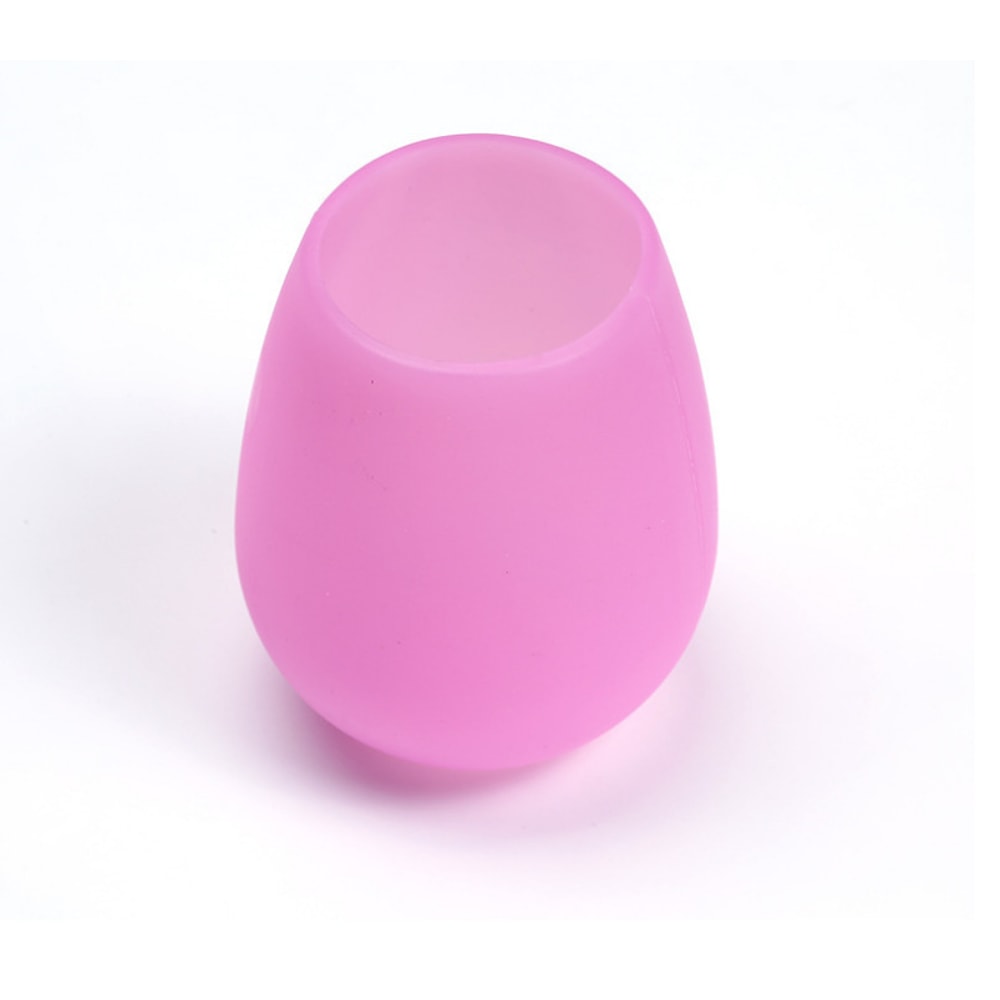 Collapsible Silicone Wine Cup Portable Camping Cup Shatterproof Foldable Travel Drinkware