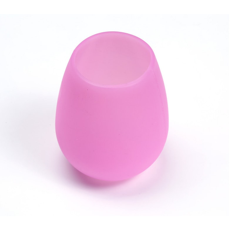 Collapsible Silicone Wine Cup Portable Camping Cup Shatterproof Foldable Travel Drinkware