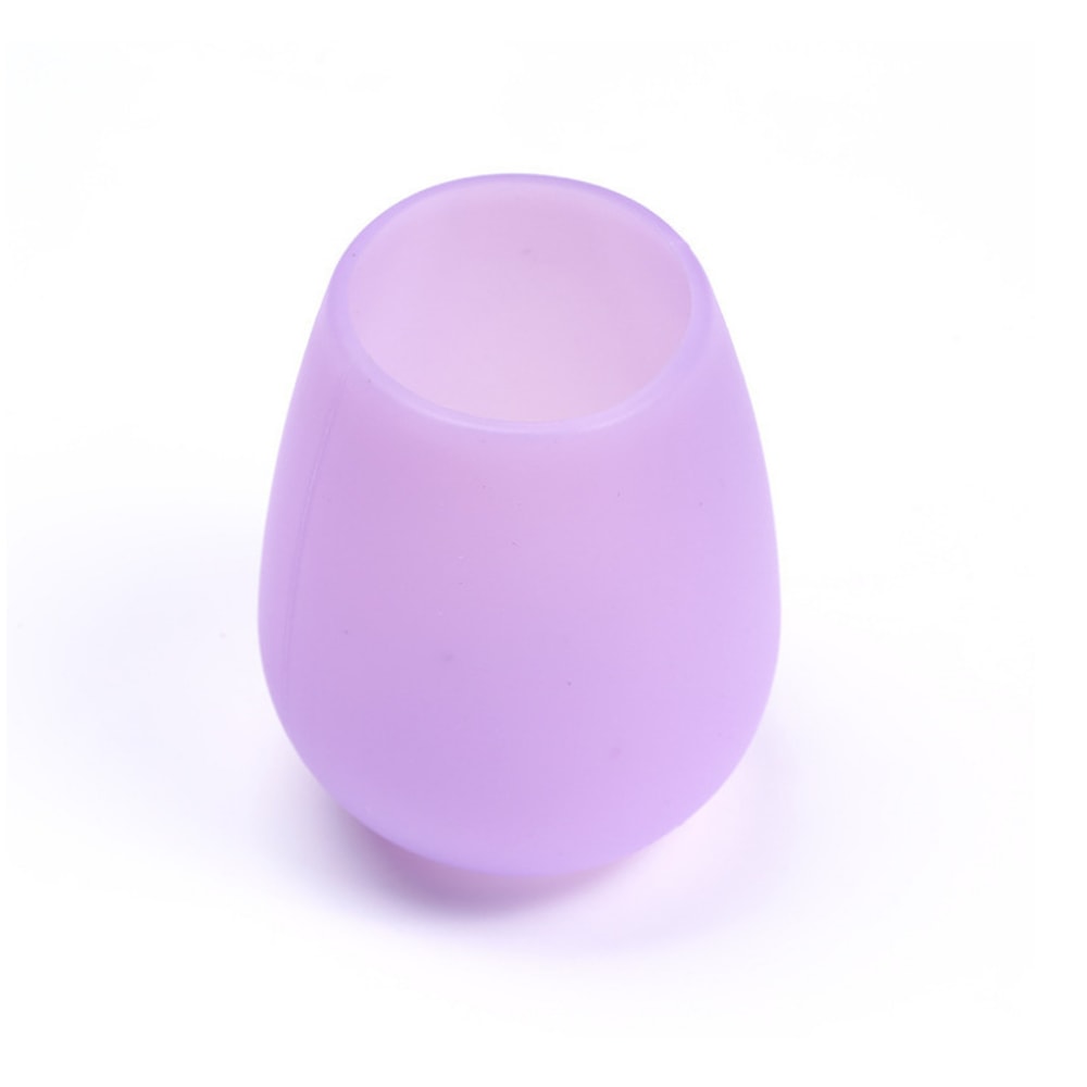 Collapsible Silicone Wine Cup Portable Camping Cup Shatterproof Foldable Travel Drinkware