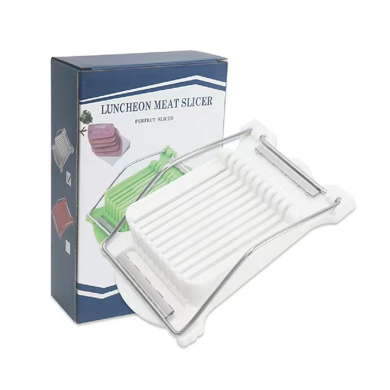 Multi Use Luncheon Meat Slicer And Egg Slicer For Cheese Fruit And Soft Foods 5