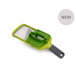 vegetable chopper and mandoline slicer with drain basket