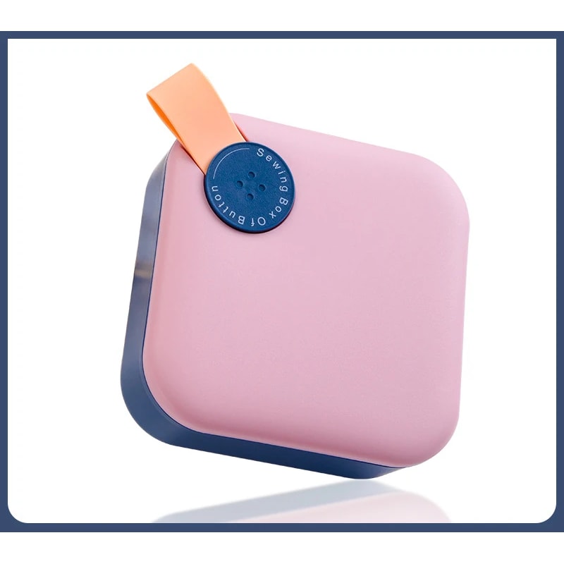 Portable Sewing Kit Box For Quick Repairs And Travel Mending 0