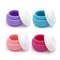 Macaron Travel Cream Jar Silicone Cosmetic Container For Creams Skincare And Travel Essentials 0