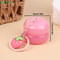Pumpkin Lid Lip Gloss Container Pink Lip Mask Jar For DIY Beauty Storage 2