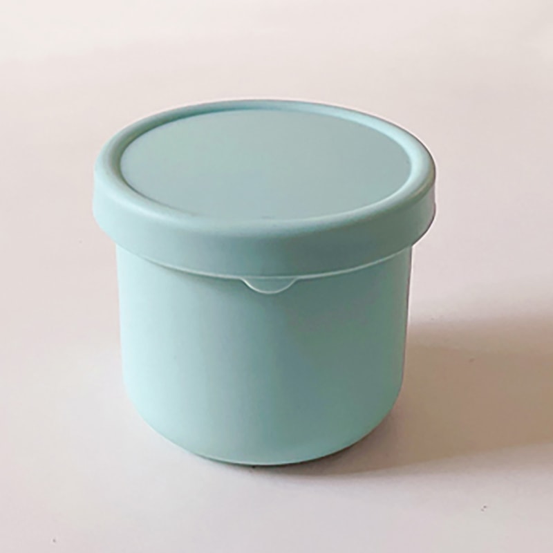 Leakproof Silicone Salad Dressing Container To Go 250ml Reusable Bento Cup For Kids Lunch Box 4