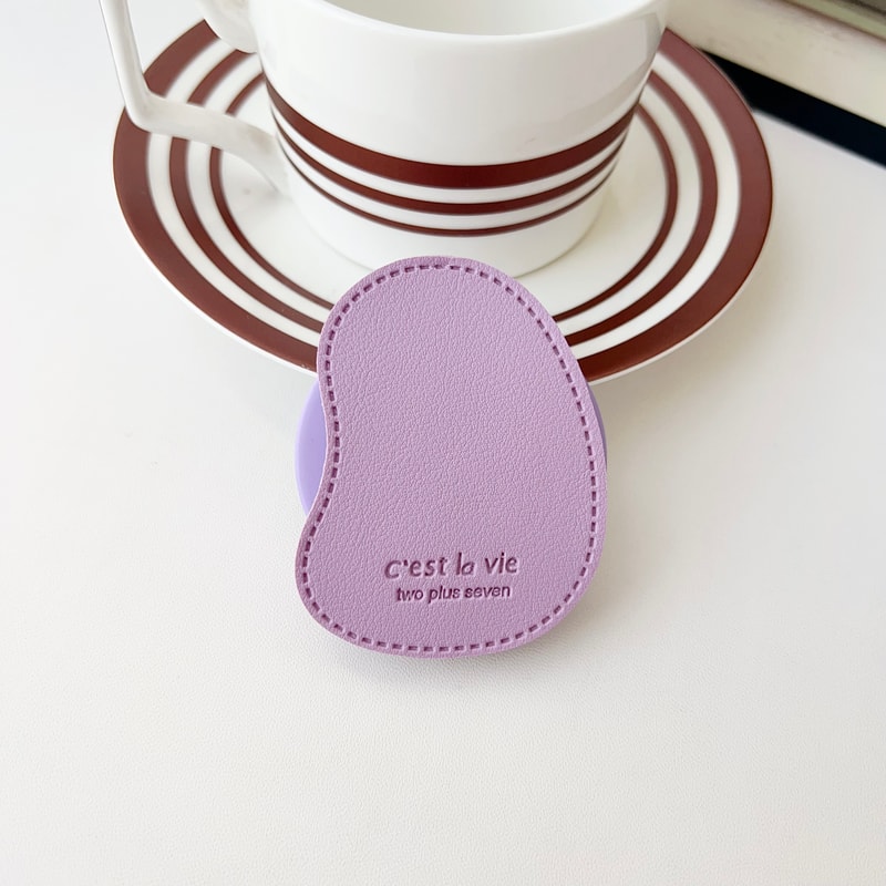 Cute Leather MagSafe Phone Grip Stand For Wireless Charging Holder 8