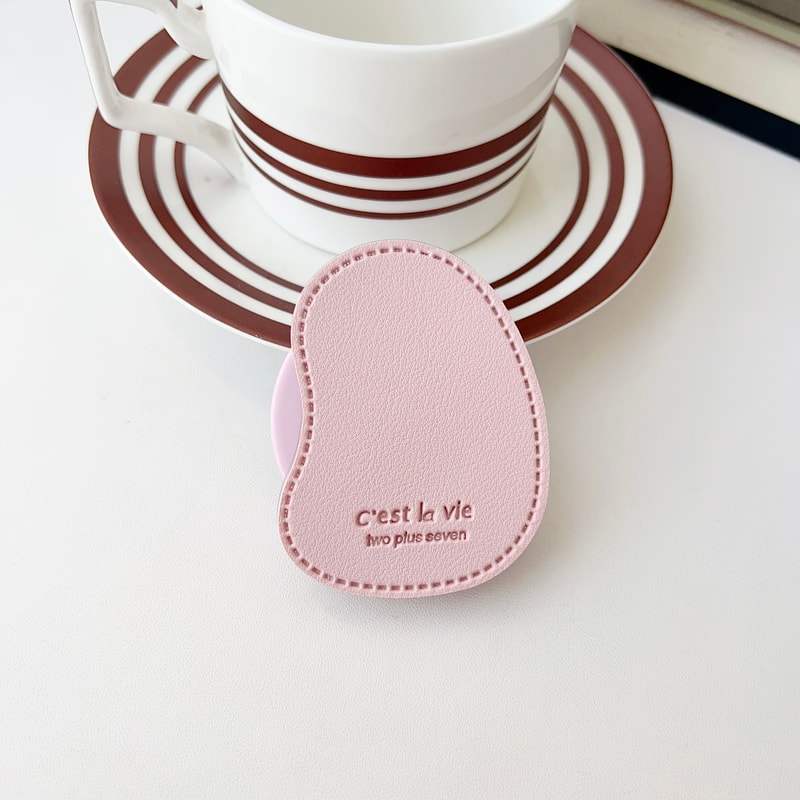 Cute Leather MagSafe Phone Grip Stand For Wireless Charging Holder 13