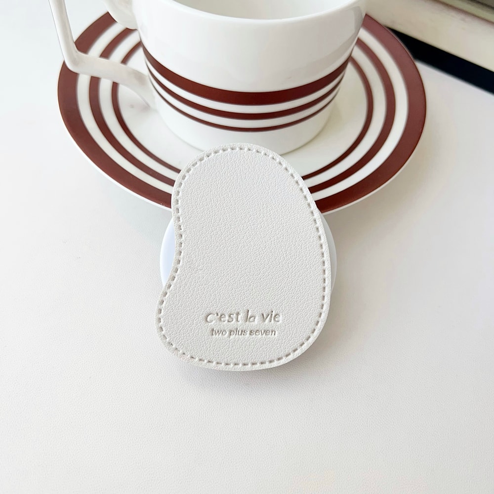 Cute Leather MagSafe Phone Grip Stand For Wireless Charging Holder 17