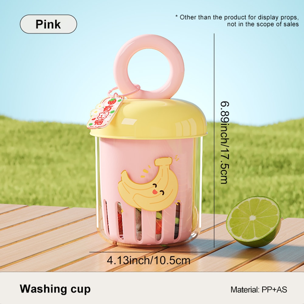 Portable Fruit Cup Leak Proof Yogurt Cup With Fork 6