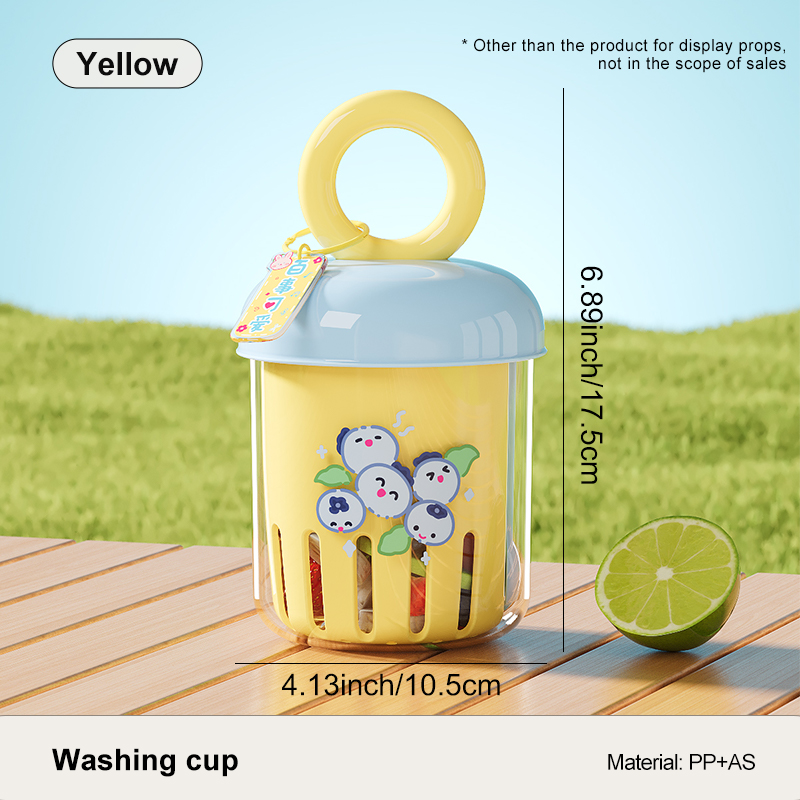 Portable Fruit Cup Leak Proof Yogurt Cup With Fork 7