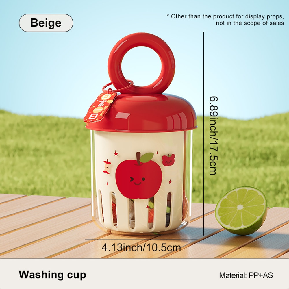 Portable Fruit Cup Leak Proof Yogurt Cup With Fork 8