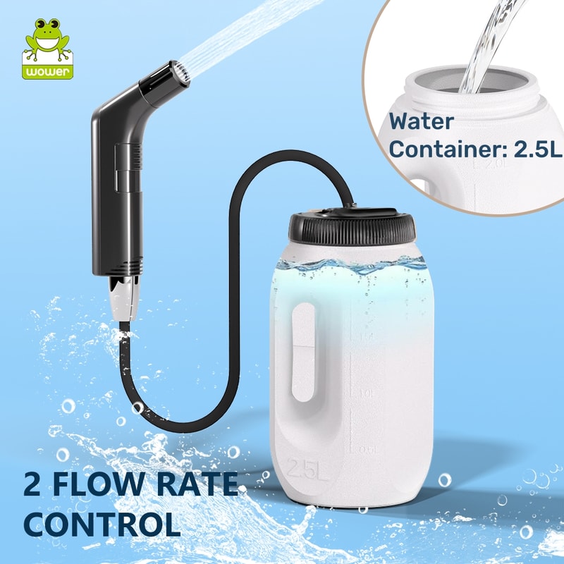 Portable Electric Bidet Rechargeable Travel Bidet Sprayer 3