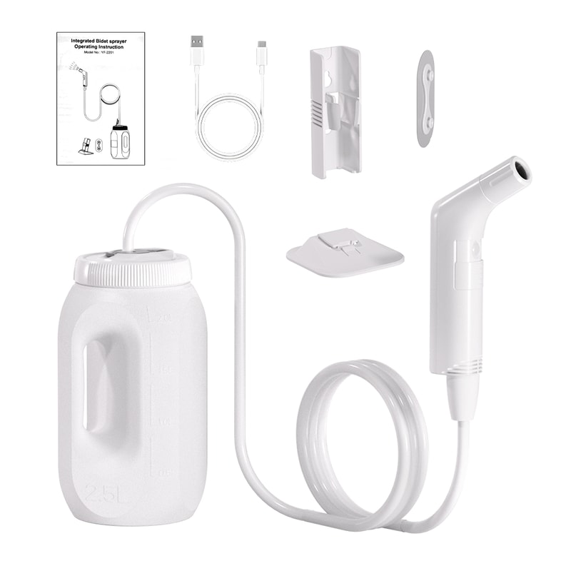 Portable Electric Bidet Rechargeable Travel Bidet Sprayer 7