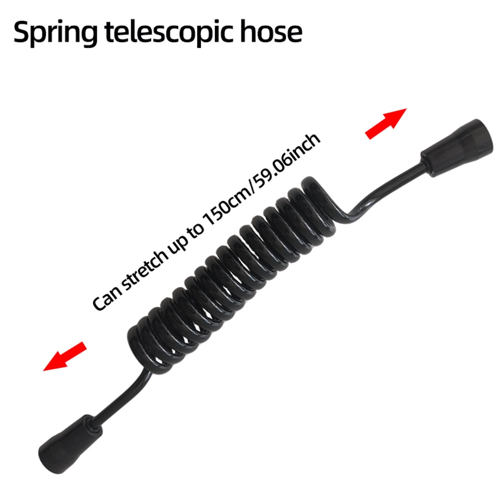 Handheld Bidet Sprayer Set with No Drill Holder and Hose for Toilet Cleaning