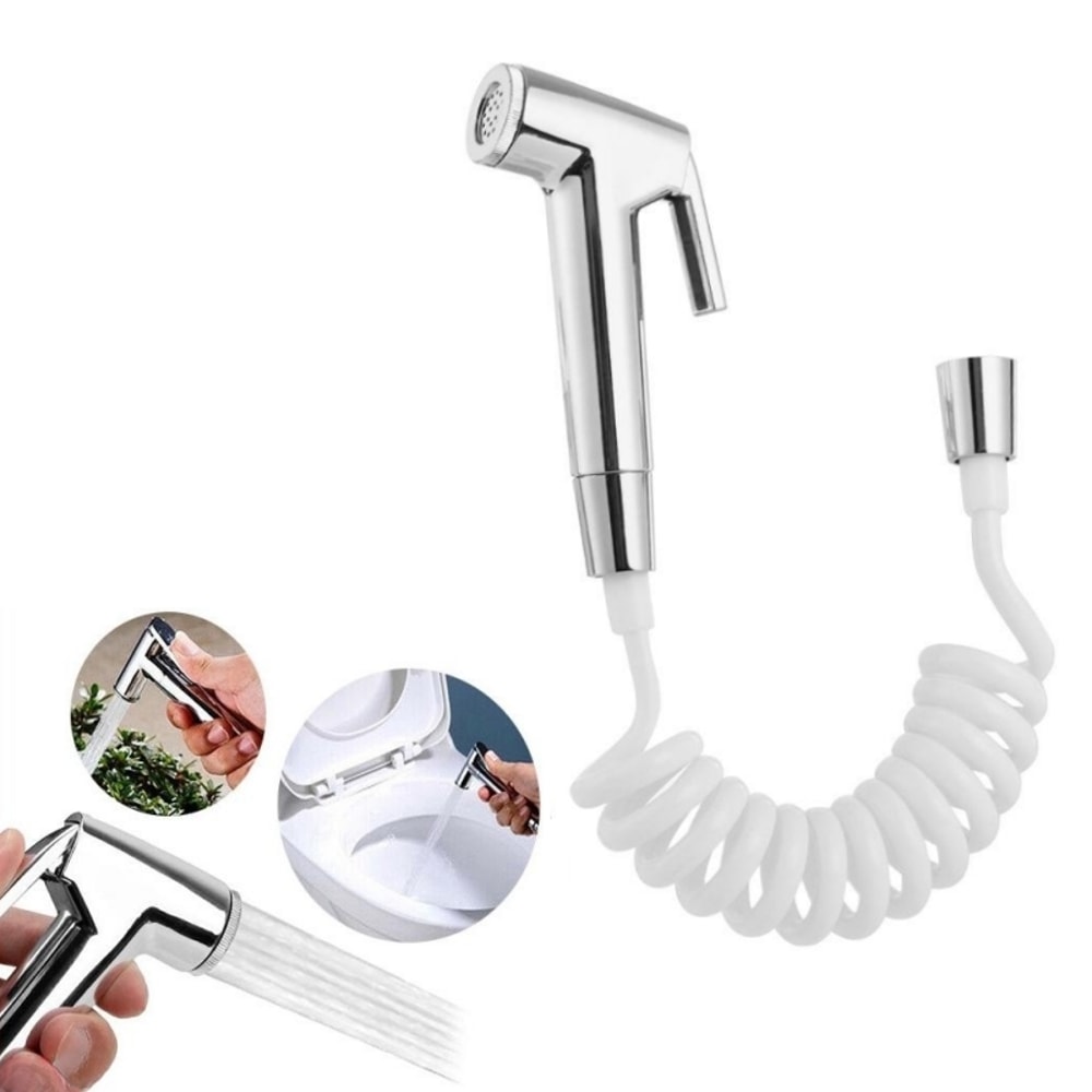 Handheld Bidet Sprayer For Toilet With Hose Portable Shattaf For Hygiene And Diaper Cleaning 0