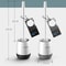 FlexClean Silicone Toilet Brush And Holder For Wall Mount Or Floor Stand 5