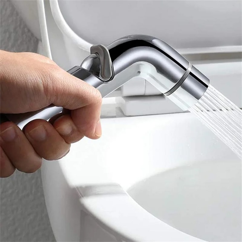Adjustable Handheld Bidet Sprayer For Toilet Stainless Steel Bathroom Health Faucet 3