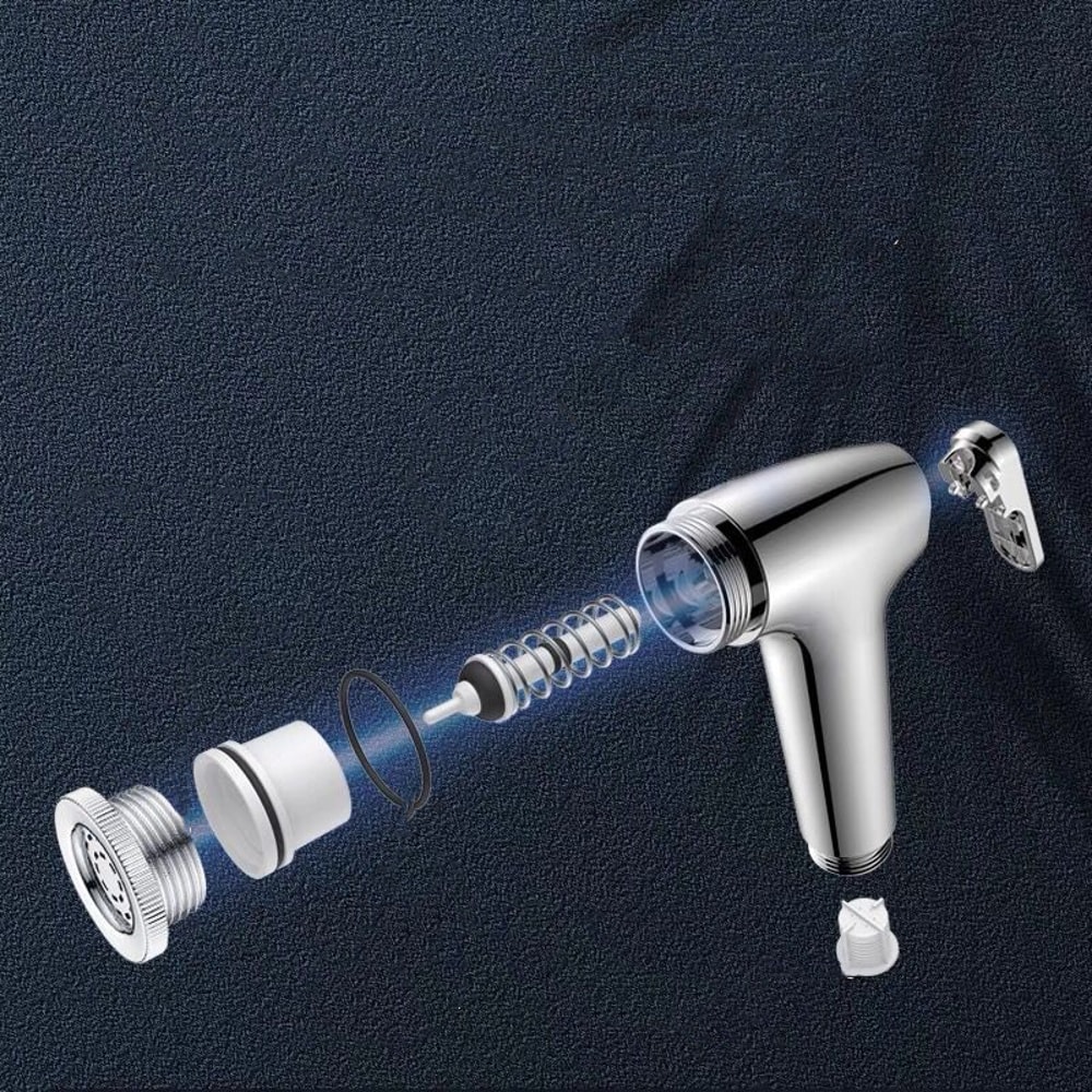 Stainless Steel Handheld Bidet Sprayer For Toilet With Shattaf Spray Head 2