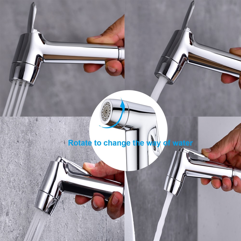 Dual Flow Handheld Bidet Sprayer Portable Toilet Sprayer For Travel And Daily Hygiene 1